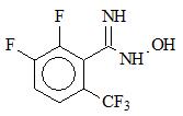 2,3-二氟-N-羥基-6-三氟甲基苯甲脒；
2,3-Difluoro-N-hydroxy-6-(trifluoromethyl)benzenecarboximidamide；
DFAO